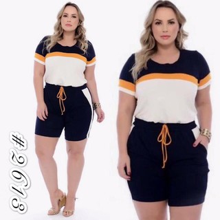 2613 plus size terno short can fit to L/xl (4)