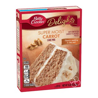 Betty Crocker Delights Super Moist Carrot Cake Mix 432g