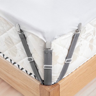 3 Sides 6 Claws Adjustable Nonslip Bed Sheet Holder Mattress Clip Fasteners Cover Fixing for Home