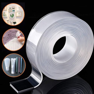Multifunctional Strongly Sticky Double-Sided Adhesive Tape Traceless Washable Removable Tapes