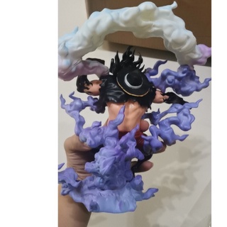 One Piece Monkey D Luffy Snake Man Gear Fourth Action Figure Decoration Home Statue Japan Anime (8)