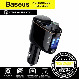 Baseus Bluetoon FM Transmitter Wireless Bluetooth FM Radio Adapter MP3 Music Player for Car
