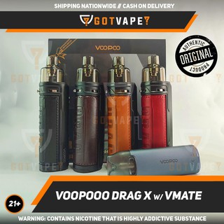 Voopoo Drag X x Vmate Kit Gift Set Single 18650 Vape - 100% ORIGINAL (COD)