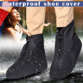 rain shoe●【MPT】 PVC Overshoes Reusable Waterproof Shoes Covers Rain Boots Non-slip Wear-Resistant
