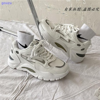 Daddy shoes female ins tide spring 2021 new women s shoes wild casual hot spring and autumn white sports shoes summer