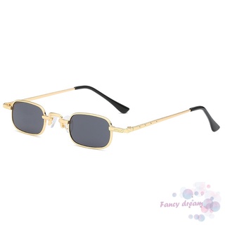 ღFD Fashion Hip-hop Small Elliptical Metal Sunglasses Women/Men UV400