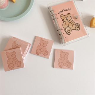 Ins Bear Sticky Note Memo Pads Paper