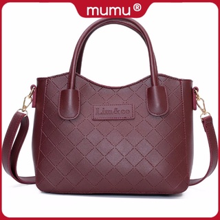 Mumu Korean Fashion Ling Plaid Wave Cute Bag Lady Bags For Women Lim&Co #185 (1)
