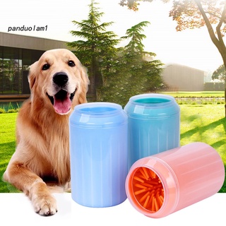 ™PDL♥Portable Cat Dog Paw Washing Silicone Brush Cup Pet Foot Cleaning Tool Cleaner