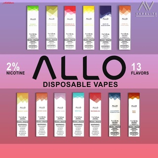 ♂Allo Disposable Vape - 2% (13 Flavors to choose from)