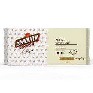 Van Houten White Chocolate Compound 1kg | The Good Foody