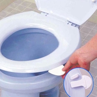 seat cover●#Sunrising#Toilet Cover Lifting Device Bathroom Toilet Lid Handle Sticker Sanitary Handle