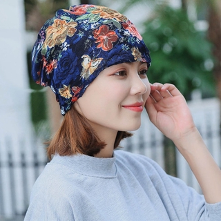 2020 Summer Floral Lace Beanie Hat Chemo Cap Stretch Slouchy Turban Headwear Pretty (4)
