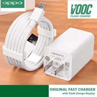 OPPO A3S A5S A12 A52020 F9 VOOC Super Flash Fast Charger + Micro USB Cable