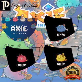 Axie Infinity Face Mask 3PLY - Reusable, Adjustable and Washable