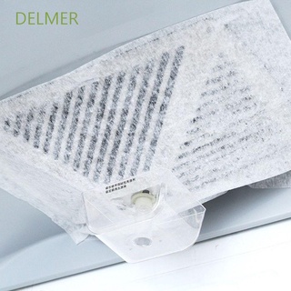 DELMER Useful Non-woven Home Supplies Anti - Oil Filter Anti Oil Paper Hood Extractor Fan Filter Cooker Kitchen Oil Stickers Range Hood Oil Absorption Paper Lampblack Apparatus Anti Oil Filter Paper/Multicolor