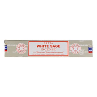 Satya White Sage Incense Sticks From India (15g) Contains 8 Sticks