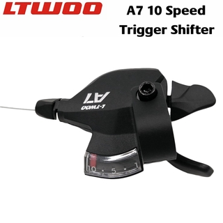 LTWOO A7 10 Speed Trigger Right Shifter Lever (with optical gear display) Shifter Lever M6000 Compatible with Shimano alivio