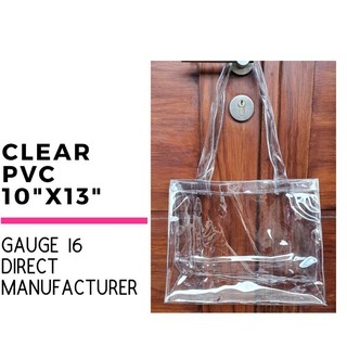 Women PVC Transparent Tote Purse Shoulder Bag Clear Handbag