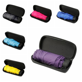 Multicolor Capsule Mini Pocket Windproof Folding Umbrella