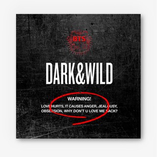 BTS Dark & Wild - Sealed Album