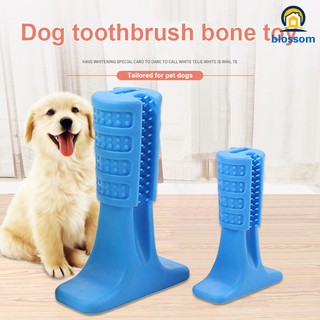 Nontoxic Bite Resistant Rubber Dog Tooth Chew Toothbrush Dental Hygiene for Dogs Cats Pet (1)