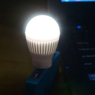 Newest Mini USB LED Light Portable 5V 5W Energy Saving Ball Lamp Bulb For Laptop USB Socket Cb4E