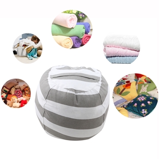 Large Stuffed Animal Toy Storage Bean Bag Cover Kids Bean Cover Soft Seat
