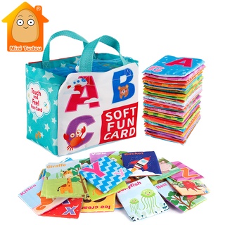 Educational Toys Learning Language Baby Quiet Cloth Book First Kids Soft Books 0 12 Months Animal (1)