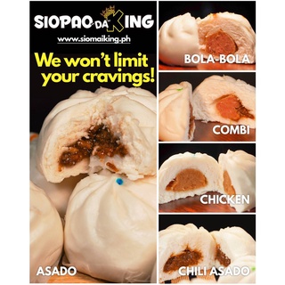 Siopao Da King Asado Siopao with Sauce (Frozen)