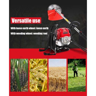 multi-function lawn mower Four-stroke backpack lawn mower 4 stroke brush cutter agriculture weeder (4)