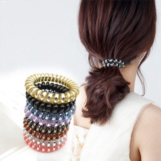 Fashion accessories┋♠Be✨24pcs Telephone wire ponytail hair assorted color