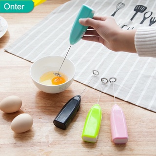 Ready Stock Mini Hand-Held Electric Stainless Steel Milk Frother Mixer Whisk Egg Beater Tool
