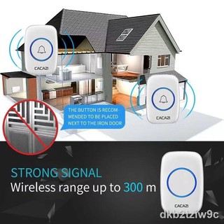 ❡Remote doorbell wireless home smart remote control electronic waterproof door