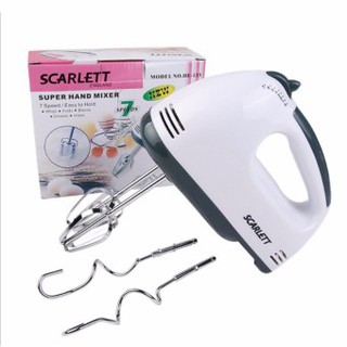 Scarlett Professional Electric Whisks Hand Mixer (White) (2)