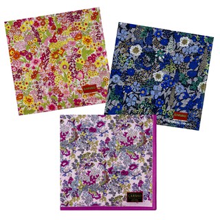 Armando Caruso Floral Printed Handkerchiefs Set of 3 (1)
