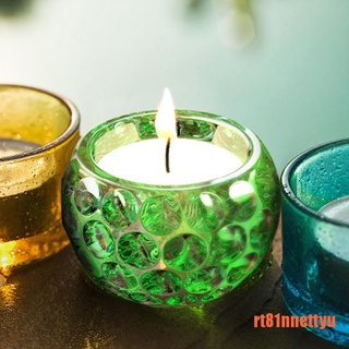 【NNET】DIY Crystal Epoxy Resin Mold Round Candle Holder Storage Box Silicone (4)