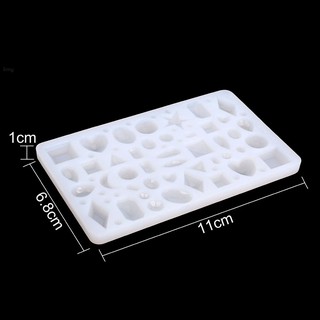 New Silicone Cabochon Mold Making Jewelry Pendant Resin Casting Mould Craft Tool (4)
