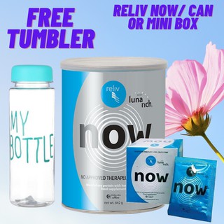 Reliv Now for Adult -100% Authentic WITH FREE TUMBLER