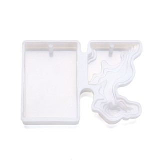 L Ocean Island Pendant Resin Molds Silicone Molds Jewelry Making Epoxy Resin Craft (8)