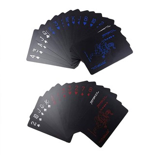 Waterproof PVC Plastic Playing Poker Cards Set Trend 54pcs Deck Poker Classic Magic Tricks Games (4)