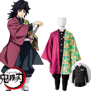 Anime Demon Slayer Kimetsu No Yaiba Kamado Nezuko Kids Cosplay Costume Kimono Robes (5)