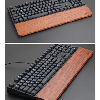 AKKO ROSEWOOD hand rest, mechanical keyboard solid wood computer palm rest, all wooden wrist rest (6)