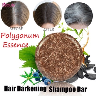 【COD】Hair Darkening Shampoo Bar Natural Organic Conditioner and Repair Hair Color