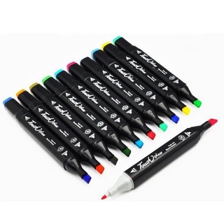 【Freebies+Ready Stock】️ Touchfive Touch five Markers - Colored Pens for Art Drawing Pens (5)