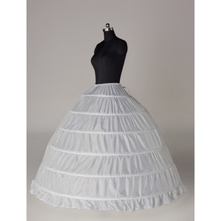 6 hoops petticoat for wedding gown,petticoat for debut gown