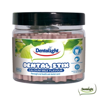【Ready Stock】卐◕✇◕✜✚ ▨ Dentalight Milk Bone Dental Stix Calcium 220g Dog Treats Chews 22 pieces per