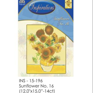 DMC sunflower no. 16 pattern