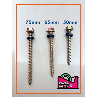 (PER 10PCS) Tex Screw Wood 2inches (50mm) to 3inches (75mm)