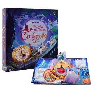 Usborne POP UP Fairy Tale Cinderella English Educational 3D Flap Picture Books Children Story Books